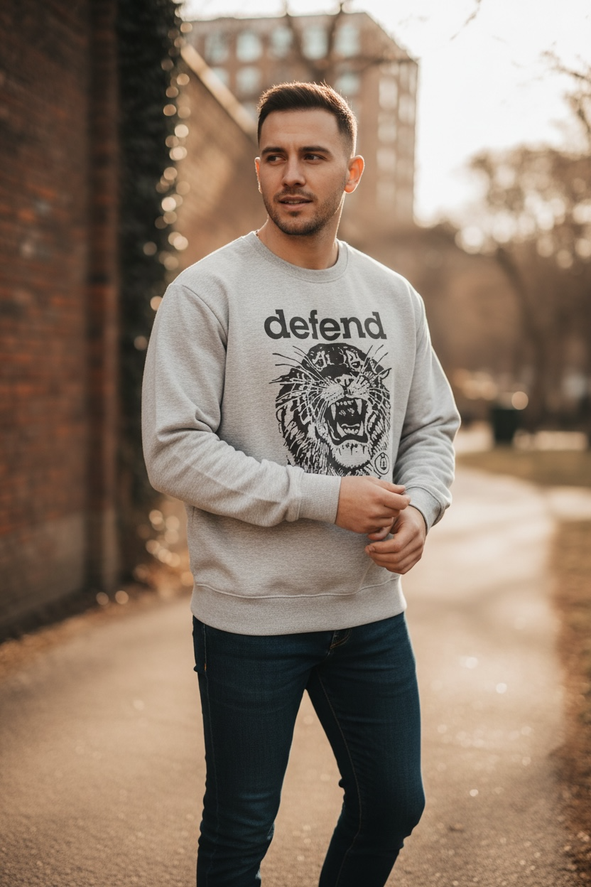 Defend Crewneck (Unisex) - Image 3