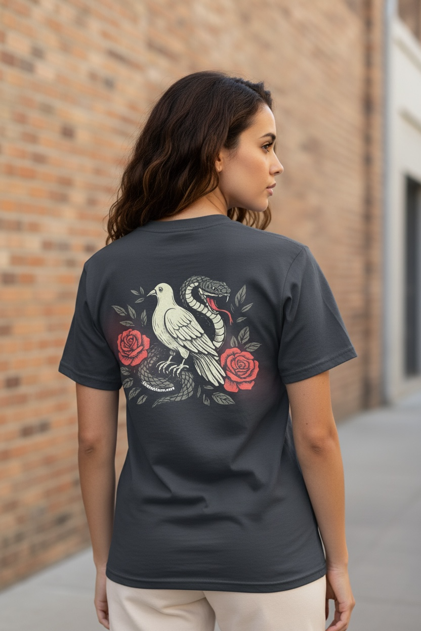 Serpent & Dove Tee (Unisex) - Image 3